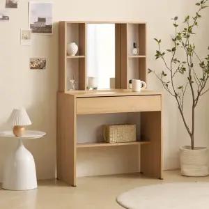 파로마 네오 클린디 800 거울 수납 화장대 NES1656