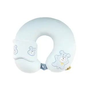 노티드 메모리폼 목베개&안대 슈가베어