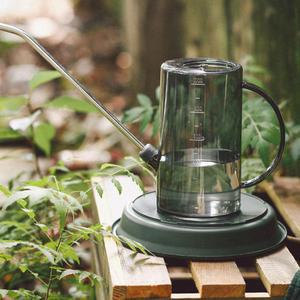 투명 물 조리개 홈 가드닝 다육이 화초 1리터 눈금 베란다 워터링캔 화분 물 뿌리개