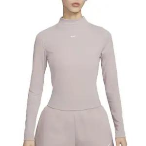 나이키 여성 에센셜 골지 모크넥 롱슬리브 핑크 DV7881-272