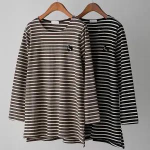 (안나앤플러스) 아이러브 패치 티셔츠[티셔츠DNB4] 빅사이즈