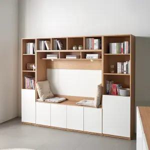 칸느 2600 월플렉스 시스템 오픈형 수납 거실장 BSC309C (착불)