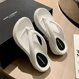 여성신발 슬리퍼 라운드 스트랩 여자 쪼리 (WFJX0LM)