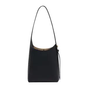 스무스 가죽 클립 클로저 스몰 호보 백 175172 001 BLACK