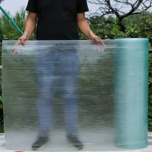 투명 렉산 폴리카보네이트 부자재 플라스틱 지붕 복층