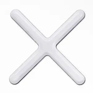 장수램프 LED 십자등 55W 주광색 플리크프리 등기구