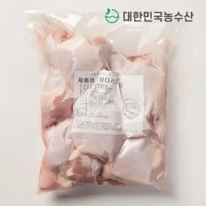 [대한민국농수산]국내산 닭정육 무항생제 1kg 닭다리살 생닭 외[원산지 국산]