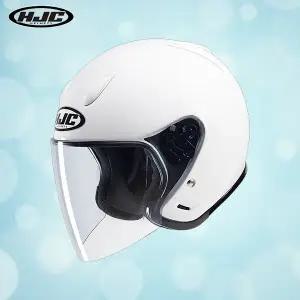 홍진 CH-5 SOLID WHITE 오픈페이스 헬멧