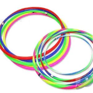 에스월드 훌라후프 삼색칼라 86CM 260G 굵기2.3CM / 초등용 1개입 실내체육 뱃살제거 학교체육용품