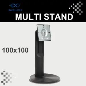 싱글블랙 모니터암 ESEN프리미엄 A100 멀티스탠드거치대