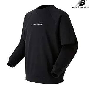 [셀러허브 1]뉴발란스 NBNCB13053-BK 뉴발 클래식 남녀공용 긴팔티 맨투맨