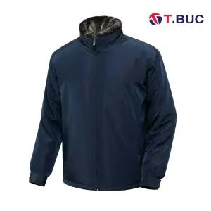 티뷰크 동계용 유니폼 겨울 방한복 패딩 점퍼 자켓 털 탈부착 현장복 TB-558