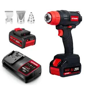 계양 무선 열풍기 히팅건 HG20L-550BC 산업용 소형 열풍기 힛툴 20V MAX