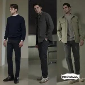 [하프클럽/인터메조]인터메조 25FW 치노 팬츠 3종