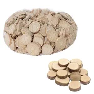 (원형 중) 천연 나무조각/꾸미기/가을/방과후/초등/나무/목공예/미술/공예/교구/영아/어린이집/공작/창의력