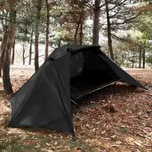 하이그라운즈 HGZ 2.0P 쏠네스트 코트 텐트 빅루미 야전 침대 호환 솔캠 경량 대형