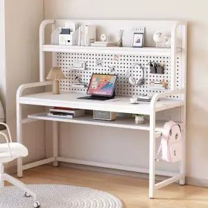 철제 타공판 책상 선반 타공 800 데스크 전면 공부방 자석 정리 컴퓨터 공부 인테리어