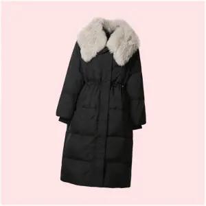 나인식스뉴욕 429 ㅣ 퍼 배색 스트링 프리미엄 롱 패딩 자켓 점퍼 잠바 파카 아우터 재킷 아우터(NO4JJ008L