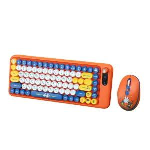 미피 듀얼 무선 블루투스 키보드 마우스 세트 멀티페어링 저소음