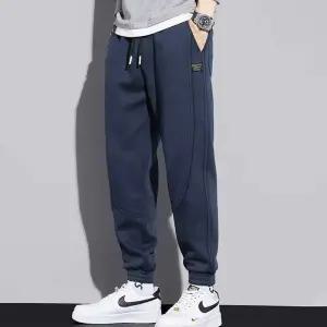 겨울 트레이닝 룩 기모 조거 팬츠 밴딩 운동 바지