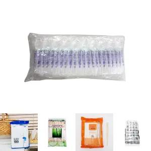 고급 일회용 위생수저 100P/위생/수저/1회용/숟가락/스푼/세트/배달/용/학교/단체/급식/캠핑/등산/휴대용