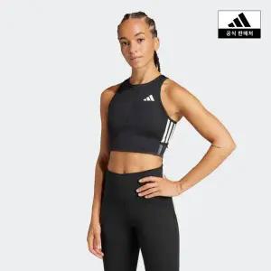 [아디다스](의정부점)[아디다스코리아공식] 아디제로 러닝 젤 포켓 크롭탑 [JN7162]