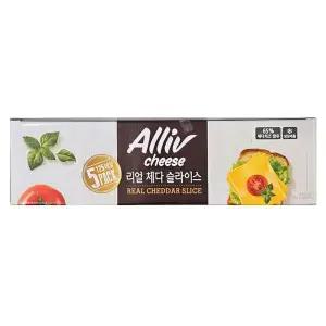 코스트코 ALLIV 리얼체다 슬라이스 치즈 2.25kg(18g x125매) 무료배송 gx