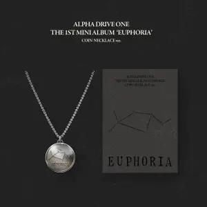 [CD]Alpha Drive One (알파드라이브원) - 미니 1집 [Euphoria] Coin Necklace Ver. (Limited Edition) / Alpha Drive One - The 1St Mini Album [Euphoria] Coin Necklace Ver. (Limited Edition)  (01/13