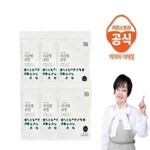 키친스토리 빅마마이혜정 시크릿코인 개운한맛 80g 6팩
