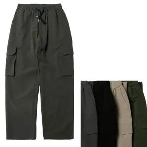 편한 스판 카고 바지 건빵 주머니 허리밴딩 빅사이즈 남성솜 남자작업복 배기팬츠