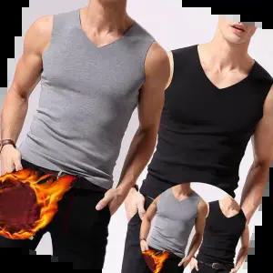 히트텍 남성용 3색 부드러운 재질 따뜻한 보온 피치기모 나시