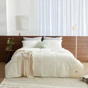 [롯데백화점]소프라움 데이즈 워싱 양모 차렵이불 S (사계절)