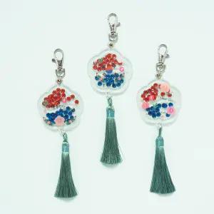 (MH) 태극기 노리개 키링