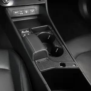 쏘나타 디엣지 컵홀더 카본몰딩 커버 튜닝 용품