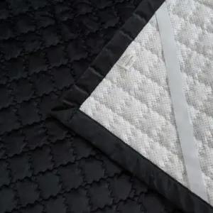 극세사매트리스패드 블랙 겸용 사이즈 카페트 침대 퀸 패드 극세사 밴딩