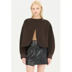 [하프클럽/시슬리]아이콘 케이프 코트 SACTE2461