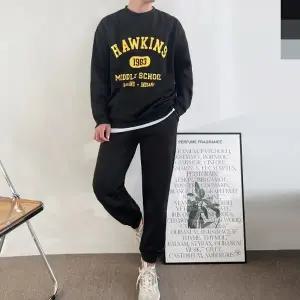 블레오 남자 기모 호킨스 맨투맨 조거팬츠 세트 DM2512161236