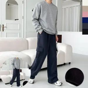 카고 GSS 남자골덴카고와이드스트링팬츠-후리스안감 CF189M