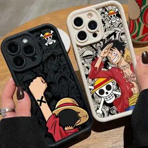 애니메이션 원피스 애플 아이폰 17 17Air 16 16E 15 14 13 12 미니 11 프로 맥스 아이 래더 폰 케이스