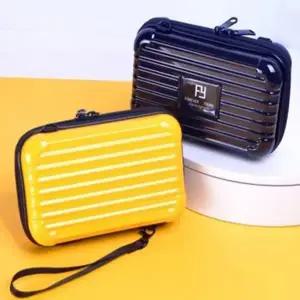 화장품파우치백 미니 화장품 세안도구 수납 파우치 하드 케이스 가방