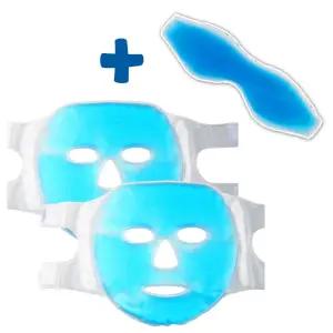 팩 여름 얼음 진정 아이스 쿨 마스크 1+1 쿨링 대용량