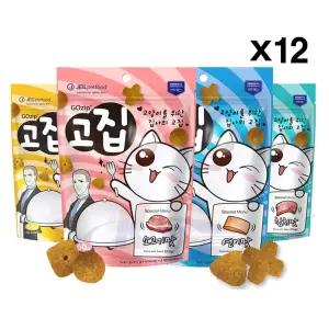 고집 60g X12 바삭한트릿 고양이 영양간식 그레인프리