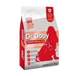 닥터도비 면역과 눈건강 기능성 강아지 사료 5kg