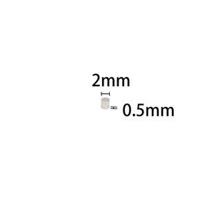 가정용 냉장고 사무실용 2x0.5mm 소형 원형 자석 DIY