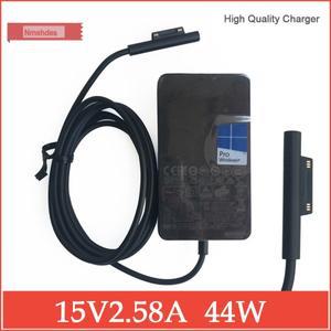 마이크로소프트용  노트북 충전기 서피스 프로 44W 15V 2.58A 전원 공급 장치 AC 어댑터 케이블