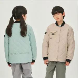 [롯데백화점]내셔널지오그래픽 [최초가179,000]퀼팅 패딩 점퍼 간절기 남매룩  K231UPD010