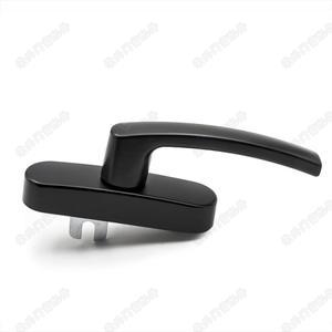 알루미늄 합금 내부 플랫 오픈 커튼 커튼 벽 문 창문 하드웨어 액세서리 시프트 포크 아크 핸들