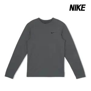 긴팔티 드라이핏 UV 하이버스 롱 슬리브 피트니스 탑 남성 그레이 FB8584-084