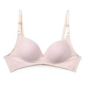 스판기좋은소재 심플 볼륨 바스트업 흰색 베이지 B컵브라