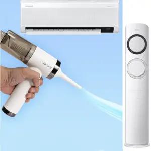 (화이트) 신일 접이식 핸디 무선 청소기/미니/차량/소형/핸드/강력/휴대용/진공/원룸/청소/자동차/먼지